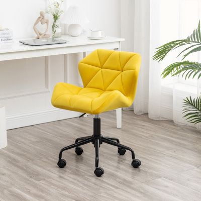 Wayfair yellow desk chair sale